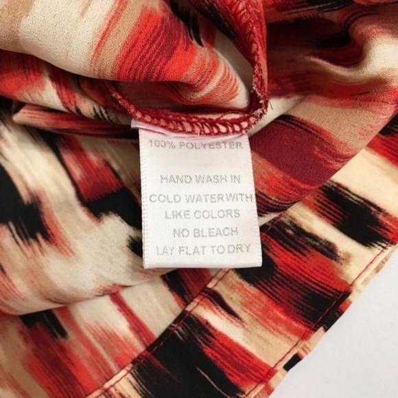 NWT Harlowe & Graham Abstract Print Top Small - Picture 8 of 9